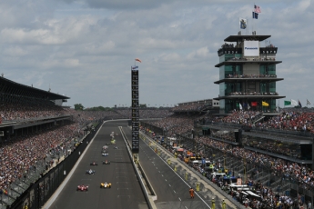 500 milles d'Indianapolis - Course